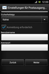 Sony Xperia Miro - E-Mail - Konto einrichten - 12 / 17