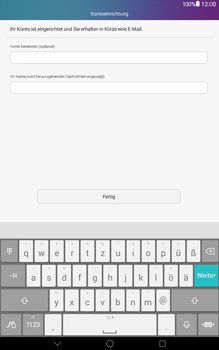 Huawei MediaPad T1 (10.0) LTE - E-Mail - Konto einrichten (outlook) - 1 / 1