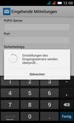 Alcatel Pop C3 - E-Mail - Konto einrichten - 2 / 2