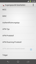 Sony Xperia Z1 Compact - Internet - Manuelle Konfiguration - 1 / 1