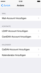 Apple iPhone 5s - E-Mail - Konto einrichten - 2 / 2