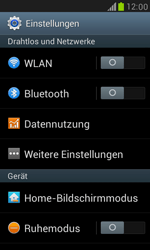 Samsung Galaxy S3 Mini - Internet - Manuelle Konfiguration - 0 / 0