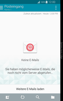 Samsung Galaxy Note Edge - E-Mail - Konto einrichten - 0 / 0