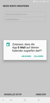Samsung Galaxy J4+ - E-Mail - Konto einrichten (outlook) - 11 / 14