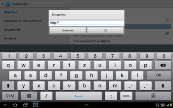 Samsung Galaxy Note 10-1 - Internet - Apn-Einstellungen - 20 / 22