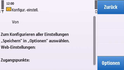 Nokia C6-00 - Internet - Automatische Konfiguration - 9 / 11
