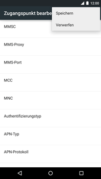 Motorola Google Nexus 6 - Internet - Apn-Einstellungen - 0 / 0