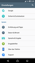 Sony Xperia X Performance - Fehlerbehebung - Handy zurücksetzen - 2 / 2