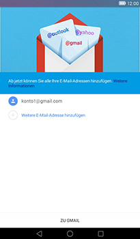 Huawei MediaPad T1 (7.0) - E-Mail - Konto einrichten (gmail) - 2 / 2