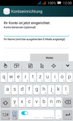 Huawei Y3 - E-Mail - Konto einrichten - 1 / 1
