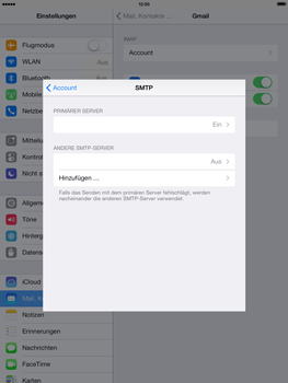 Apple iPad Air - E-Mail - Konto einrichten - 21 / 28