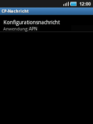 Samsung Galaxy Mini - Internet - Automatische Konfiguration - 7 / 11