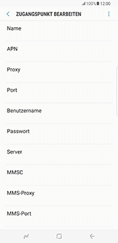 Samsung Galaxy S8 Plus - Internet - Apn-Einstellungen - 1 / 1