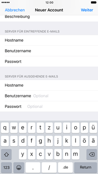 Apple iPhone 7 Plus - E-Mail - Konto einrichten - 14 / 32