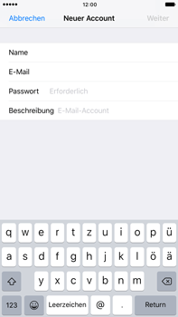 Apple iPhone 7 Plus - E-Mail - Konto einrichten - 8 / 32