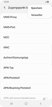 Samsung Galaxy S9 - Internet - Apn-Einstellungen - 17 / 39