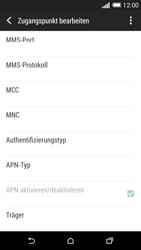 HTC One M8 - Internet - Manuelle Konfiguration - 12 / 29