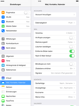 Apple iPad Air - E-Mail - Konto einrichten - 4 / 27