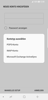 Samsung Galaxy S8 - E-Mail - Konto einrichten - 2 / 2