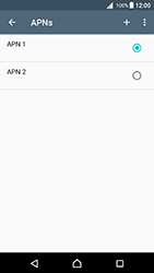 Sony Xperia X - Internet - Manuelle Konfiguration - 2 / 2