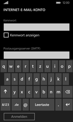 Nokia Lumia 635 - E-Mail - Konto einrichten - 1 / 1