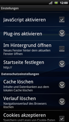 Sony Ericsson Xperia Arc S - Internet - Manuelle Konfiguration - 17 / 20