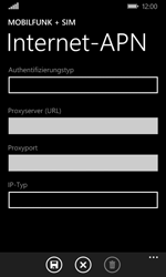 Nokia Lumia 635 - Internet - Apn-Einstellungen - 1 / 1
