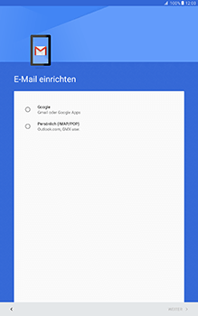 Samsung Galaxy Tab A 10.1 - E-Mail - Konto einrichten (gmail) - 8 / 19