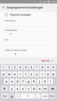Samsung Galaxy S6 edge+ - E-Mail - Konto einrichten - 1 / 1