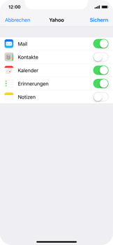 Apple iPhone X - E-Mail - Konto einrichten (yahoo) - 8 / 11