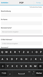 BlackBerry Leap - E-Mail - Konto einrichten - 1 / 1