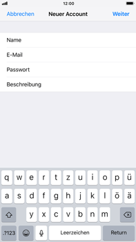 Apple iPhone 7 Plus - E-Mail - Konto einrichten - 9 / 27