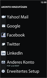 Nokia Lumia 610 - E-Mail - Konto einrichten - 2 / 2