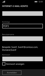 Nokia Lumia 635 - E-Mail - Konto einrichten - 0 / 0