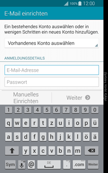 Samsung Galaxy Note Edge - E-Mail - Konto einrichten - 1 / 1