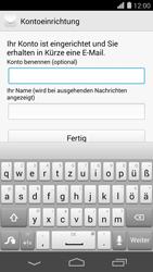 Huawei Ascend P7 - E-Mail - Konto einrichten - 1 / 1