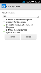 Alcatel Pop C7 - E-Mail - Konto einrichten - 2 / 2