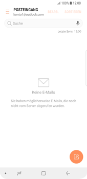 Samsung Galaxy S9 - E-Mail - Konto einrichten (outlook) - 10 / 12