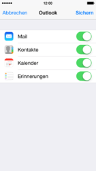 Apple iPhone 5s - E-Mail - Konto einrichten (outlook) - 8 / 11