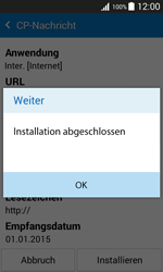 Samsung Galaxy J1 - Internet - Automatische Konfiguration - 9 / 12