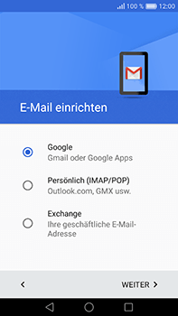 Huawei P9 Plus - E-Mail - Konto einrichten (gmail) - 1 / 1