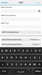 BlackBerry Leap - E-Mail - Konto einrichten - 1 / 1