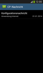 Samsung Galaxy Grand Neo - Internet - Automatische Konfiguration - 0 / 0