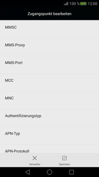Huawei Mate S - Internet - Apn-Einstellungen - 1 / 1