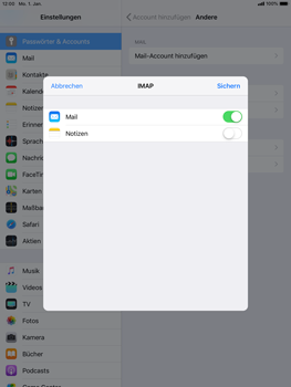 Apple iPad Pro 9.7 inch - E-Mail - Konto einrichten - 15 / 30