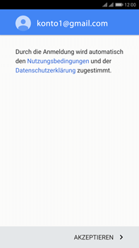 Huawei Mate 9 Pro - E-Mail - Konto einrichten (gmail) - 12 / 17