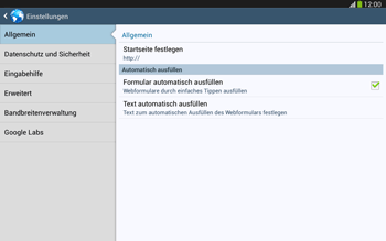 Samsung Galaxy Tab 3 10-1 LTE - Internet - Manuelle Konfiguration - 0 / 0