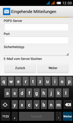 Alcatel Pop C3 - E-Mail - Konto einrichten - 0 / 0