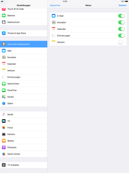 Apple iPad Pro 12.9 inch - E-Mail - Konto einrichten (yahoo) - 1 / 1