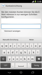 Sony Xperia Z1 - E-Mail - Konto einrichten - 6 / 21